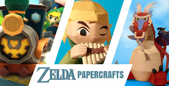 zelda papercrafts